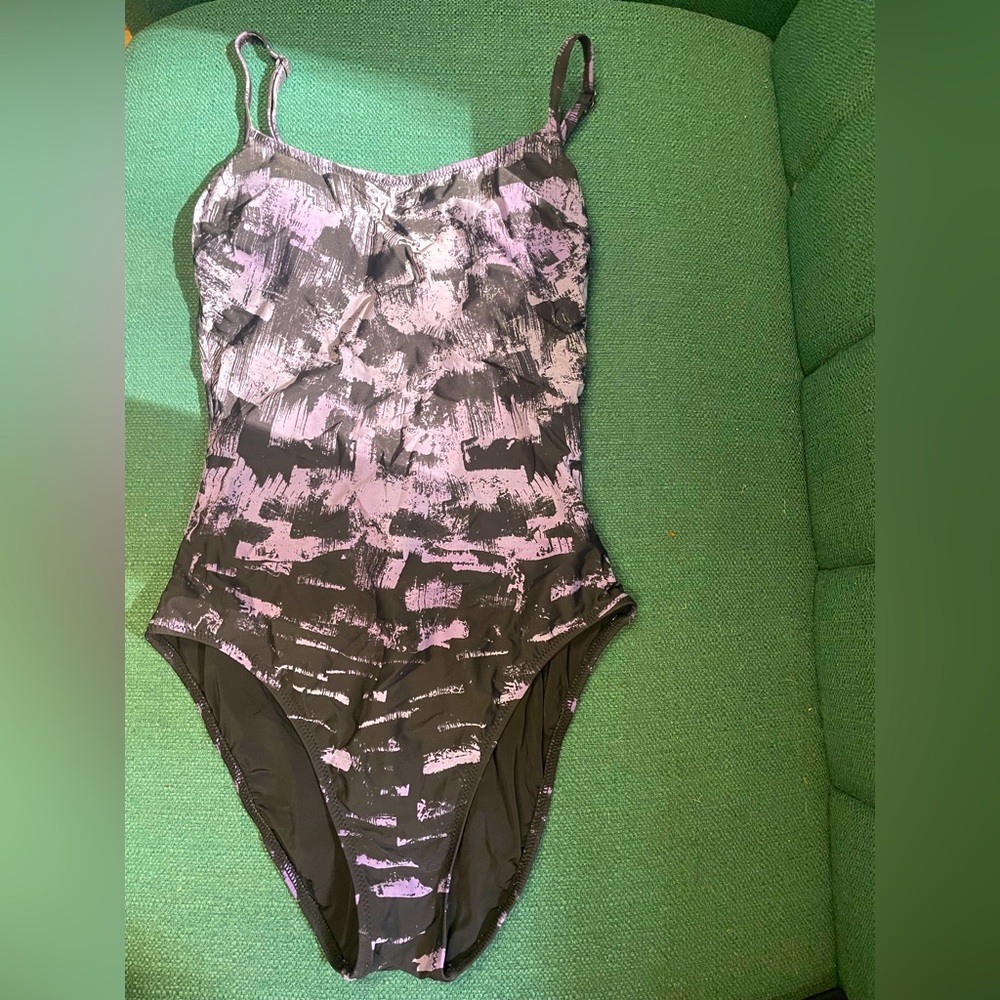 Gideon Oberson Abstract One Piece Swimsuit